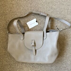 Meli melo Gray Leather Shoulder Bag
